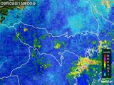 雨雲レーダー(2015年09月08日)