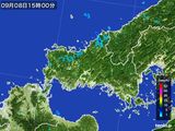 雨雲レーダー(2015年09月08日)