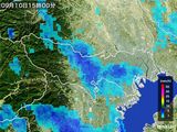 雨雲レーダー(2015年09月10日)