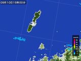 2015年09月10日の長崎県(壱岐・対馬)の雨雲レーダー