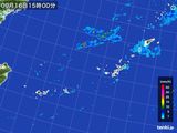 2015年09月16日の沖縄地方の雨雲レーダー