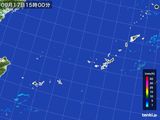2015年09月17日の沖縄地方の雨雲レーダー