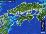 雨雲レーダー(2015年09月17日)