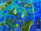 雨雲レーダー(2015年09月17日)