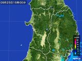 雨雲レーダー(2015年09月25日)