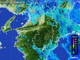 雨雲レーダー(2015年10月01日)