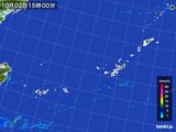 2015年10月02日の沖縄地方の雨雲レーダー