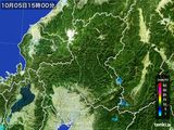 雨雲レーダー(2015年10月05日)