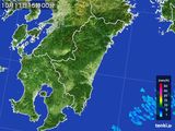 雨雲レーダー(2015年10月11日)
