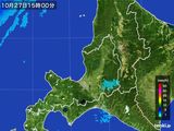 雨雲レーダー(2015年10月27日)