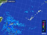 雨雲レーダー(2015年11月04日)