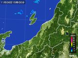 雨雲レーダー(2015年11月06日)