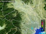 雨雲レーダー(2015年11月07日)