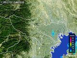 雨雲レーダー(2015年11月07日)