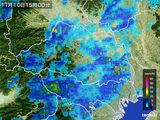 雨雲レーダー(2015年11月10日)