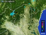 雨雲レーダー(2015年11月17日)