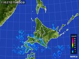 雨雲レーダー(2015年11月27日)