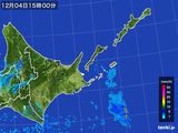 2015年12月04日の道東の雨雲レーダー