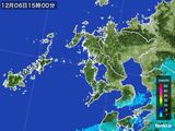 雨雲レーダー(2015年12月06日)