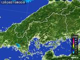 雨雲レーダー(2015年12月08日)