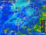 雨雲レーダー(2015年12月10日)