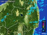 雨雲レーダー(2015年12月13日)