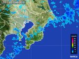 2015年12月13日の千葉県の雨雲レーダー