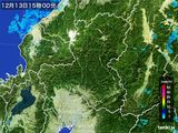 2015年12月13日の岐阜県の雨雲レーダー