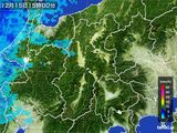 2015年12月15日の長野県の雨雲レーダー