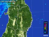雨雲レーダー(2015年12月15日)