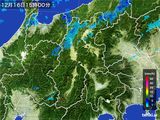 雨雲レーダー(2015年12月16日)