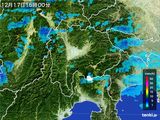雨雲レーダー(2015年12月17日)