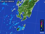 雨雲レーダー(2015年12月17日)