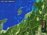 2015年12月18日の新潟県の雨雲レーダー