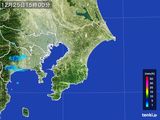 2015年12月25日の千葉県の雨雲レーダー