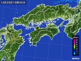 雨雲レーダー(2015年12月26日)