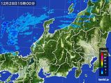 雨雲レーダー(2015年12月28日)