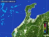 雨雲レーダー(2015年12月30日)