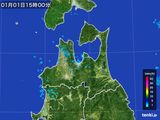 2016年01月01日の青森県の雨雲レーダー