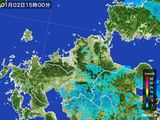 雨雲レーダー(2016年01月02日)