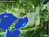 雨雲レーダー(2016年01月06日)