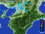 雨雲レーダー(2016年01月13日)