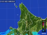 雨雲レーダー(2016年01月18日)