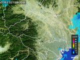 雨雲レーダー(2016年01月23日)