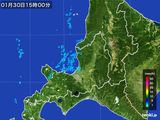 雨雲レーダー(2016年01月30日)