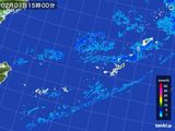 2016年02月01日の沖縄地方の雨雲レーダー