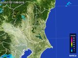 雨雲レーダー(2016年02月07日)