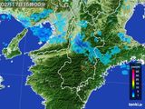 雨雲レーダー(2016年02月17日)