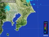 2016年02月24日の千葉県の雨雲レーダー