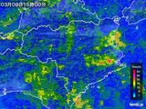 雨雲レーダー(2016年03月09日)
